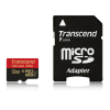 Transcend 16GB microSDHC Transcend U1 + adapter (TS16GUSDHC10U1) (TS16GUSDHC10U1) - Memóriakártya