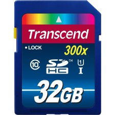 Transcend 32GB SDHC CLASS10 UHS-I 400X GEEIGNET F/ SDXC-/SDHC- GERAETE (TS32GSDU1) memóriakártya