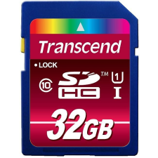 Transcend 32GB SDHC CLASS 10 UHS-I TS32GSDHC10U1 memóriakártya