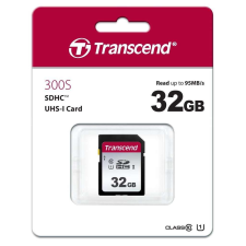 Transcend 32GB SDHC Transcend 300S U1 CL10 (TS32GSDC300S) (TS32GSDC300S) memóriakártya
