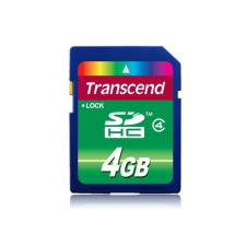 Transcend 4GB SDHC Transcend CL4 (TS4GSDHC4) memóriakártya