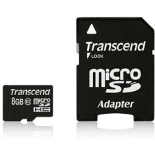 Transcend 8GB microSDHC Transcend CL10 (TS8GUSDHC10) (TS8GUSDHC10) memóriakártya