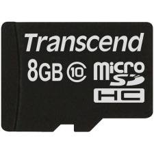 Transcend - 8GB MicroSDHC - TS8GUSDC10 memóriakártya