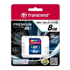 Transcend 8GB UHS-I Card (TS8GSDU1) memóriakártya