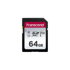 Transcend SD Card  64GB Transcend SDXC SDC300S 100/20 MB/s (TS64GSDC300S) memóriakártya