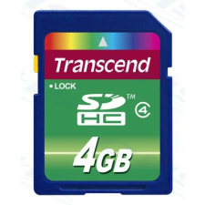 Transcend SDHC 4GB Class 4 memóriakártya