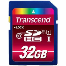 Transcend SDHC CARD 32GB (CLASS 10) UHS-I (TS32GSDHC10U1) memóriakártya