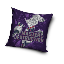  Transformers Master of Destruction párnahuzat 40x40 cm Velúr lakástextília