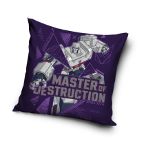 Transformers Master of Destruction párnahuzat 40x40 cm Velúr lakástextília