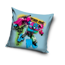 Transformers Optimus Prime párnahuzat 40x40 cm Velúr lakástextília