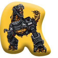  Transformers Yellow formapárna, díszpárna 40x37 cm Velúr lakástextília