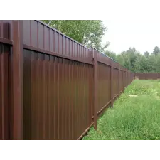  Trapézlemez kerítés Csokibarna kerti bútor