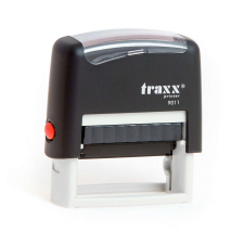 Traxx Automata fekete TRAXX 9011 bélyegző egyedi fekete lenyomattal bélyegző