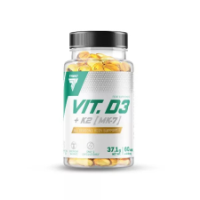 TREC NUTRITION - Vitamin D3+K2 (MK7) - 60 kapsz. vitamin és táplálékkiegészítő
