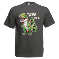  Tree Rex - Karácsonyi Férfi Póló férfi póló