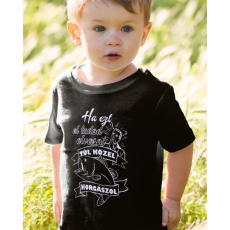  Tréfás ajándék horgásznak - Vicces gyerek horgász póló pecásoknak