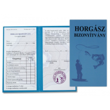 Tréfás bizonyítvány, Horgász ajándéktárgy