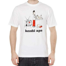  Tréfás póló Kezdő apa ajándéktárgy