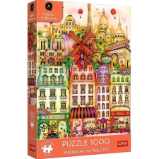 Trefl 1000 db-os Premium Plus Puzzle - Éjfél Párizsban (12073) (5900511120738) puzzle, kirakós