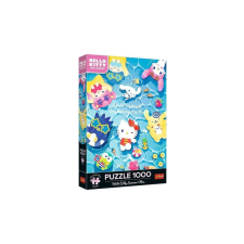 Trefl 1000 db-os Premium Plus puzzle - Hello Kitty - Nyári pihenés (12067) puzzle, kirakós