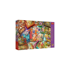 Trefl 1000 db-os Premium Plus puzzle - Tea Time - Az újságíró asztala (10849) puzzle, kirakós