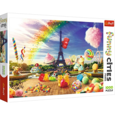 Trefl 1000 db-os puzzle - Funny Cities - Édes Párizs (10597) puzzle, kirakós