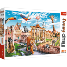 Trefl 1000 db-os puzzle - Vicces városok - Vad Róma (10600) puzzle, kirakós