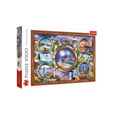 Trefl 1000 db-os puzzle - Világítótornyok (10584) puzzle, kirakós