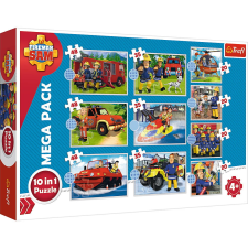 TREFL 10IN1 TŰZOLTÓ SAM - SAM TŰZOLTÓ MENTÉSEI puzzle, kirakós