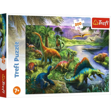 Trefl (13281) Dinoszaurusz predátor 200 darabos puzzle puzzle, kirakós