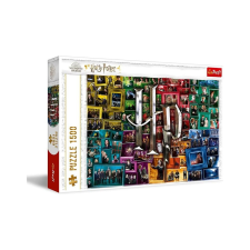 Trefl 1500 db-os puzzle - Harry Potter - Varázslók és varázslatok (26185) puzzle, kirakós