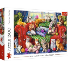 Trefl 26198 kirakós játék 1500 db Állatok (496643) puzzle, kirakós