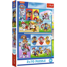 Trefl 2 x 70 darabos Mancs őrjárat kalandok puzzle (34441) puzzle, kirakós