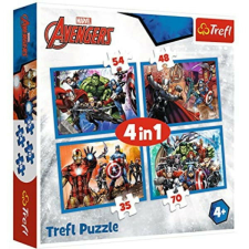 Trefl 4 az 1-ben Bátor Bosszúállók csomag puzzle, kirakós