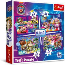 Trefl 4 az 1-ben puzzle (35,48,54,70 db-os) - Mancs őrjárat - Movie (34621) puzzle, kirakós