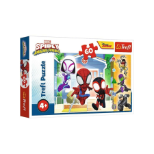 Trefl 60 db-os puzzle - Marvel - Spidey and His Amazing Friends (17371) puzzle, kirakós