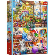 Trefl : a festészet művészete - 2 x 500 darabos puzzle puzzle, kirakós
