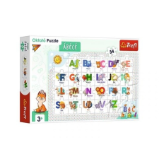 Trefl : Ábécé 34 db-os oktató puzzle puzzle, kirakós