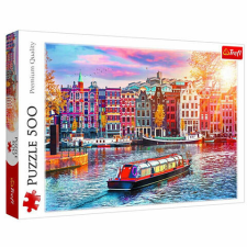 Trefl Amszterdami városkép 500 db-os puzzle – Trefl puzzle, kirakós