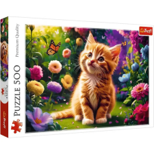 Trefl Aranyos cica 500db-os puzzle - Trefl puzzle, kirakós