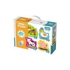Trefl Baby Puzzle táskában - Első puzzle - Háziállatok (36070) puzzle, kirakós