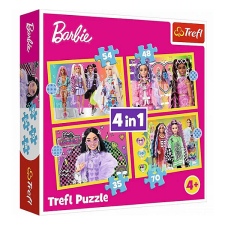 Trefl Barbie puzzle 4 az 1-ben - TREFL puzzle, kirakós