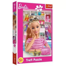 Trefl : Barbie ruhásszekrénye - 100 darabos puzzle puzzle, kirakós