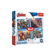 Trefl bátor bosszúállók | puzzle 4 az 1-ben | Trefl puzzle, kirakós
