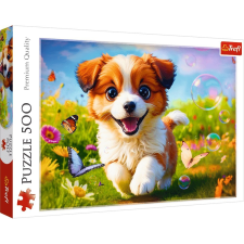 Trefl Boldog kölyökkutya 500db-os puzzle - Trefl (37524 TR) puzzle, kirakós