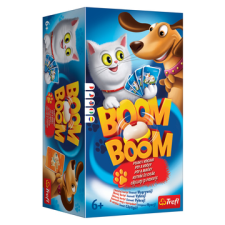 Trefl : Boom Boom - Kutyák és cicák ügyességi és logikai társasjáték (01993) (01993) társasjáték