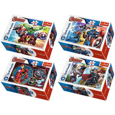 Trefl Bosszúállók 54db-os mini puzzle 4 féle (54166) (T54166) - Kirakós, Puzzle puzzle, kirakós