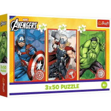 Trefl Bosszúállók: A mi hőseink 3x50db-os puzzle - Trefl (34891) puzzle, kirakós