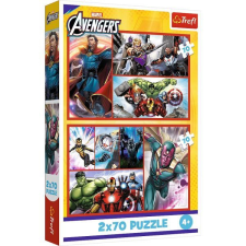 Trefl : Bosszúállók, Légy te is szuperhős - 2 x 70 darabos puzzle puzzle, kirakós
