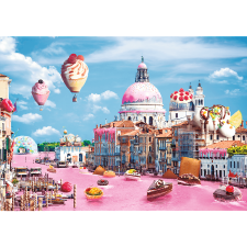 Trefl Crazy City: Édességek Velencéban - 1000 darabos puzzle (10598T) puzzle, kirakós